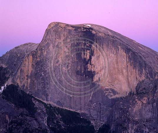 Evening Color Over Half Dome
